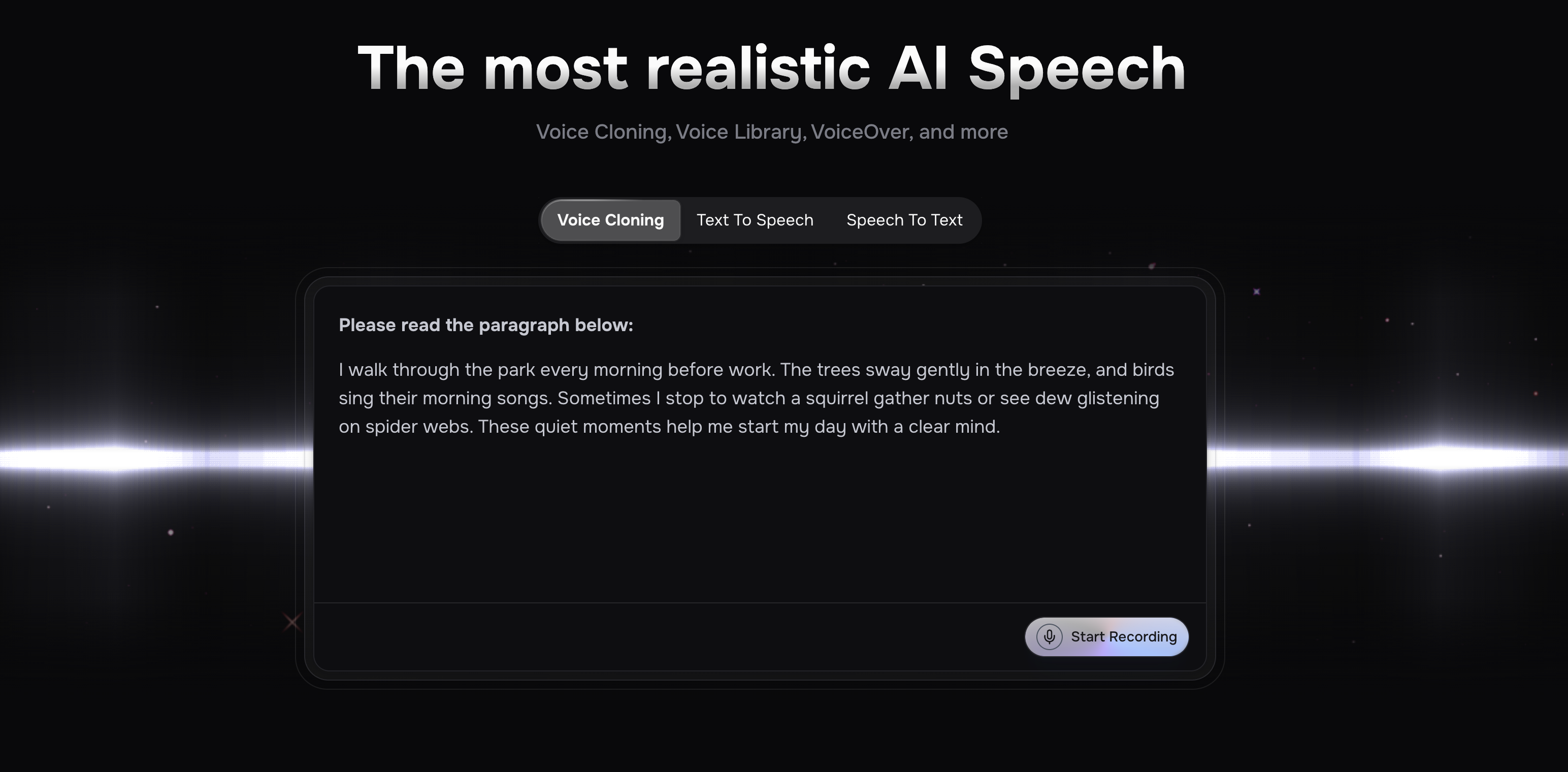 Fish Audio Comparison